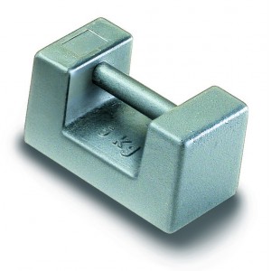 Classe M1 - Pesi a blocco in acciaio inox